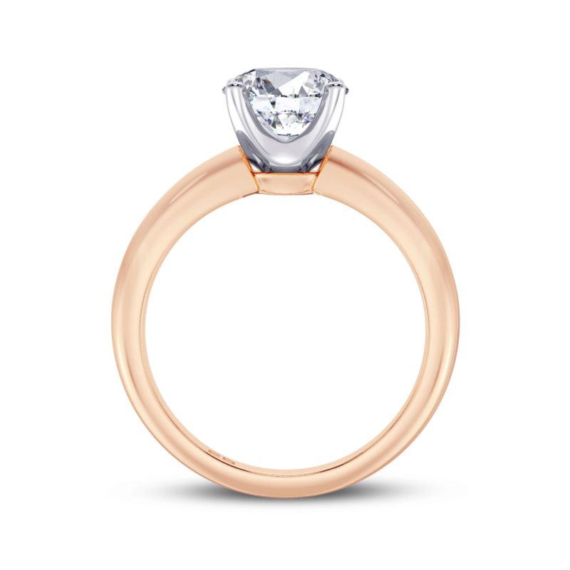 Radiant Sparkle Solitaire Ring