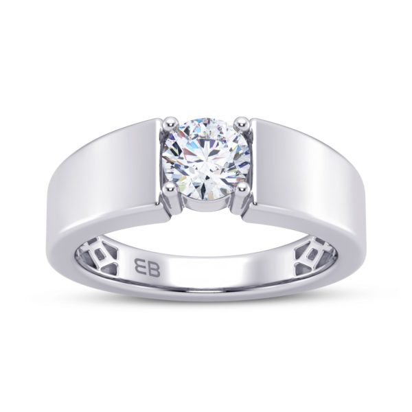 Bold Men's Diamond Ring