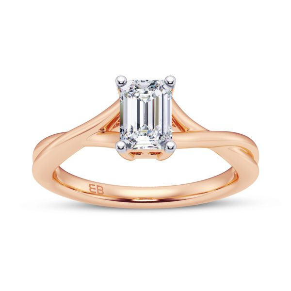 Canopy Pear Solitaire Ring