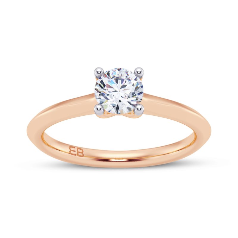 Striking Solitaire Ring