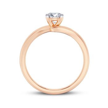 Twist Solitaire Ring