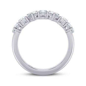 Dual Pear Half Eternity Ring