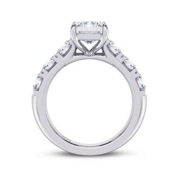 Bold Emeraldo Engagement Ring