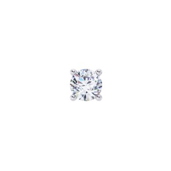 1 cts Classic Round Men's Diamond Earring