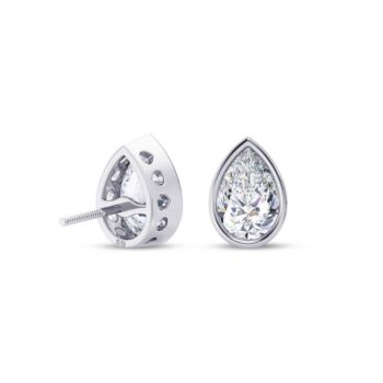 Chic Pear Diamond Earring