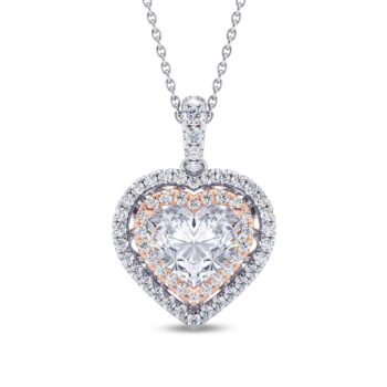 Heartfelt Embrace Diamond Pendant