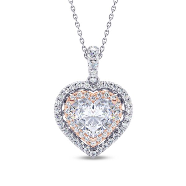 Heartfelt Embrace Diamond Pendant