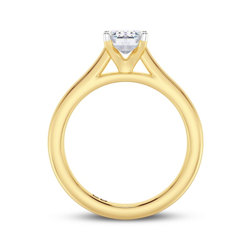 Classico Emerald Solitaire Ring