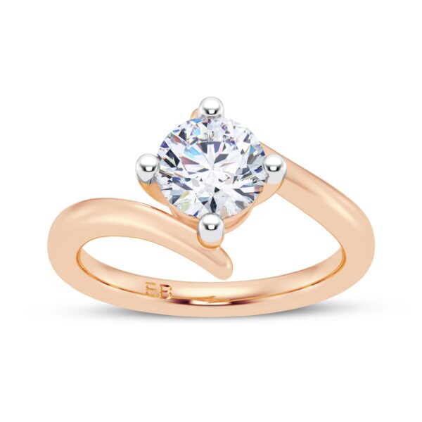 Caress Solitaire Ring