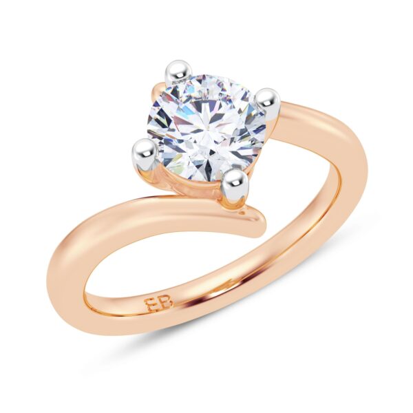 Caress Solitaire Ring