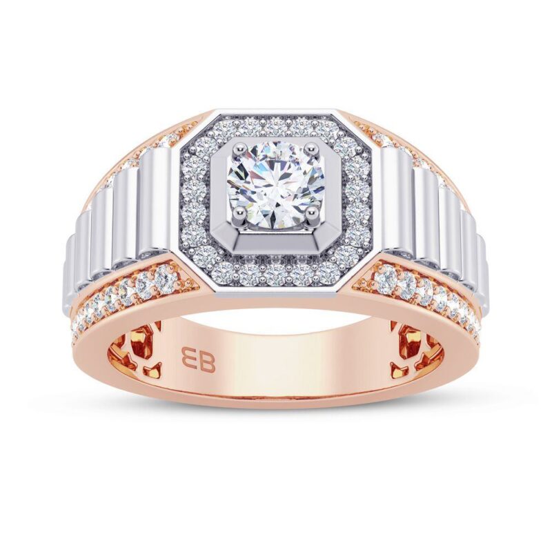Bedazzled Men's Diamond Ring