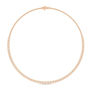 Round Diamond Necklace