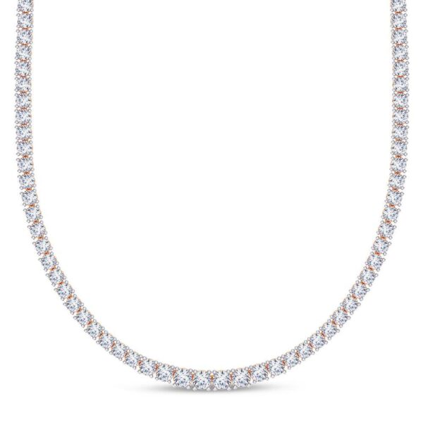 Majestic Oval Diamond Necklace