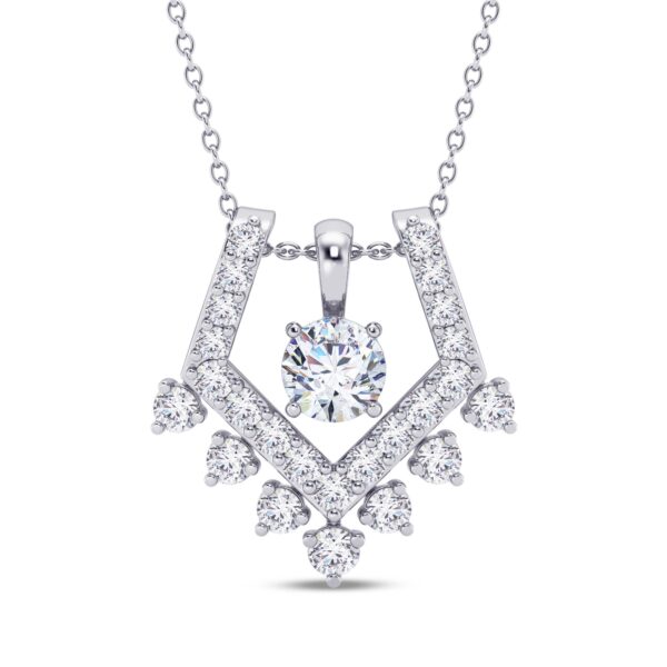 Celestial Archway Diamond Pendant