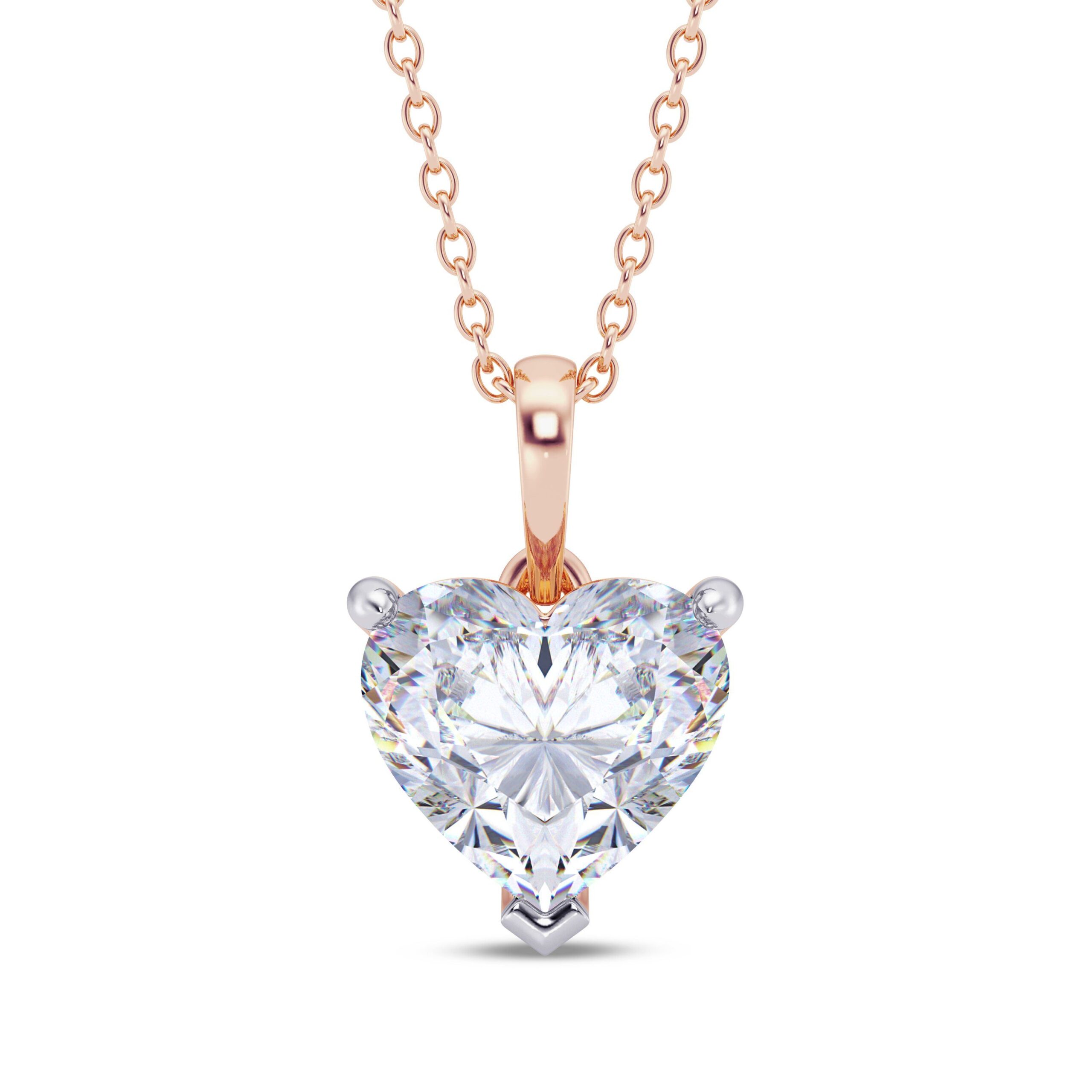 Amazon.com: Original Classics .925 Sterling Silver .5 Cttw Diamond Heart  18