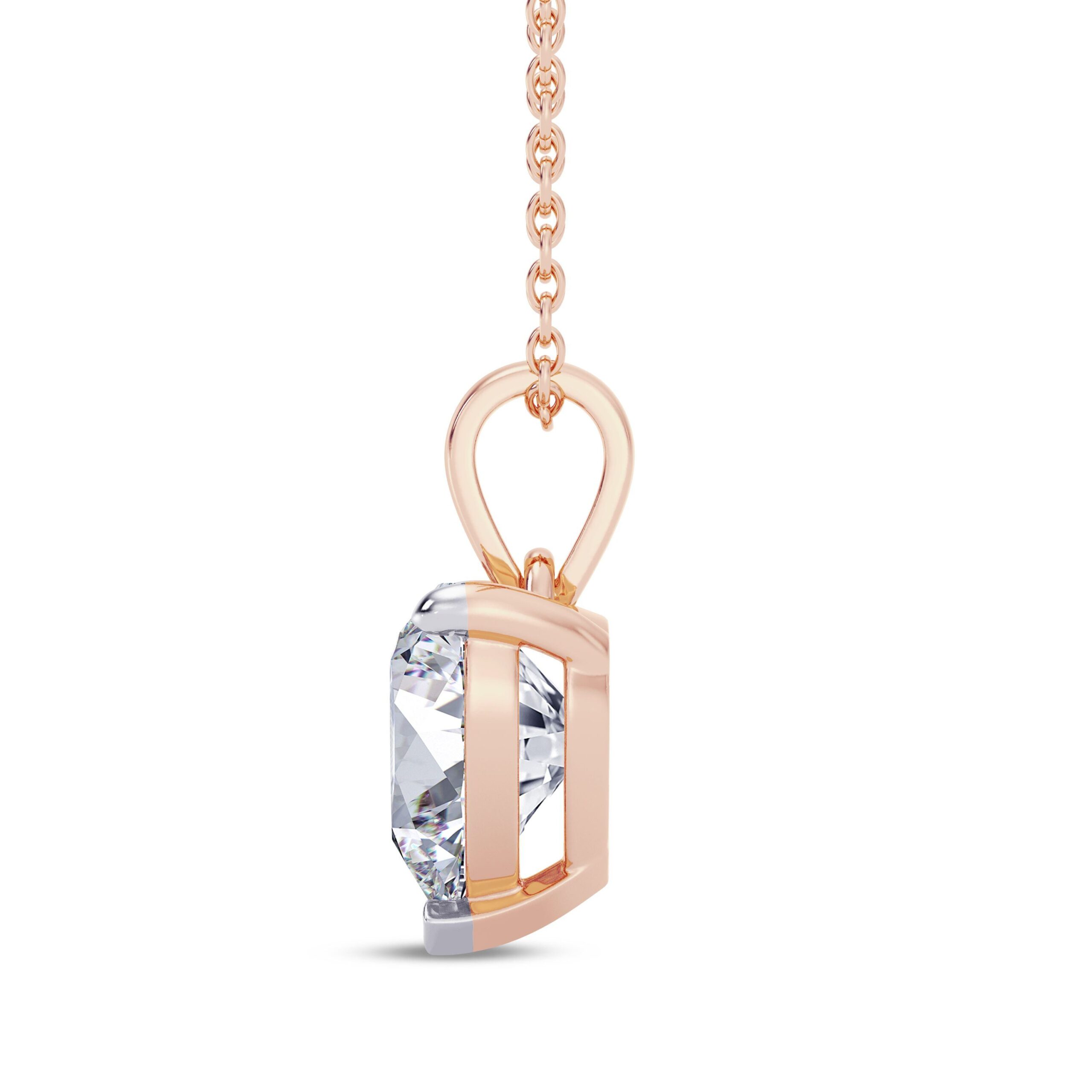 Stuller Three-Stone Pendant 85982:6010:P 14KY - Necklaces | Waddington  Jewelers | Bowling Green, OH