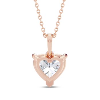 Charming Heart Diamond Pendant