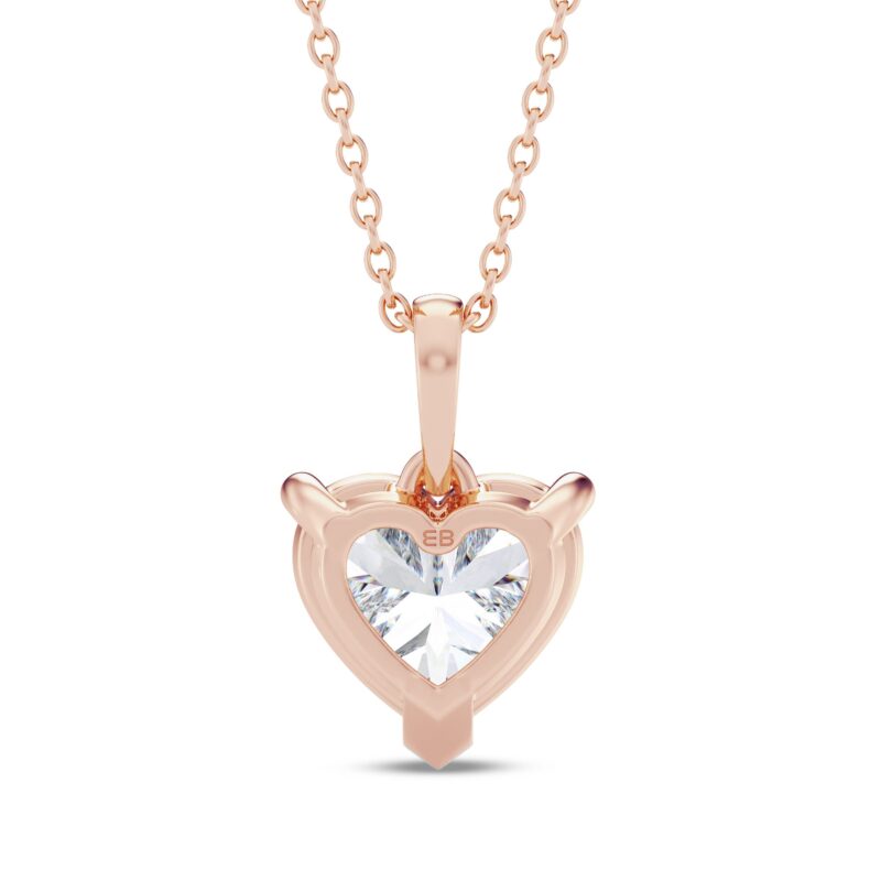 Charming Heart Diamond Pendant