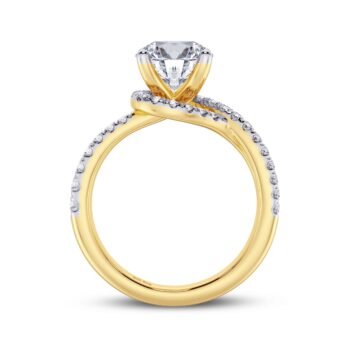 Linked Twogether Engagement Ring