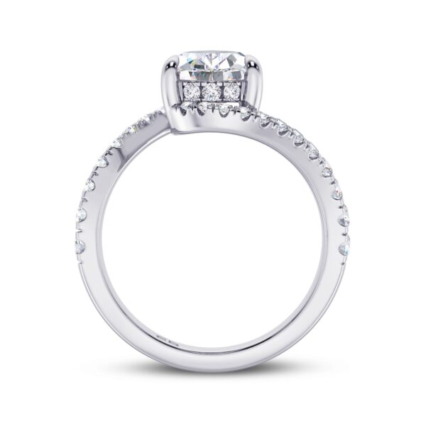 Pear-fect Stroke Engagement Ring