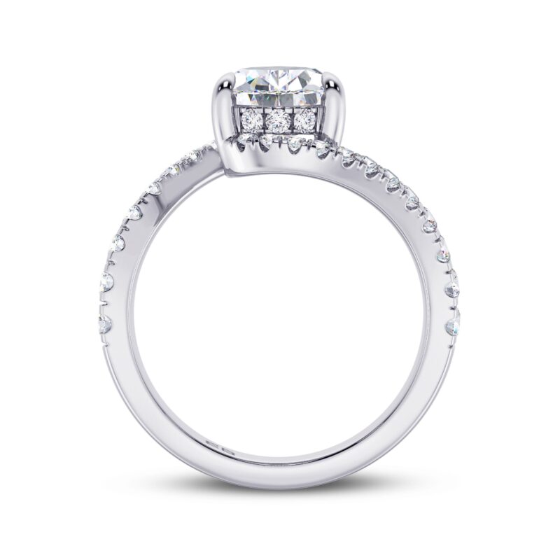 Pear-fect Stroke Engagement Ring