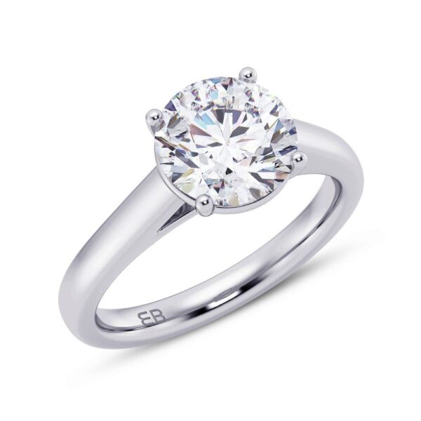Imperial Round Solitaire Ring
