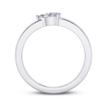 Round & Marquise Moderna Two Stone Ring