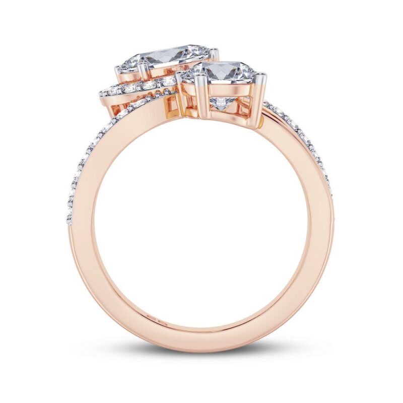 Moderna Twist Diamond Ring