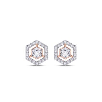 Hexolitaire Embrace Duet Earring