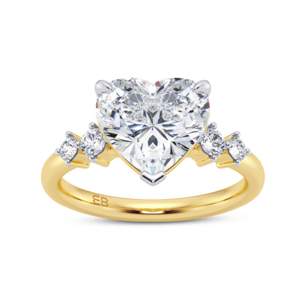 Splendour Heart Engagement Ring