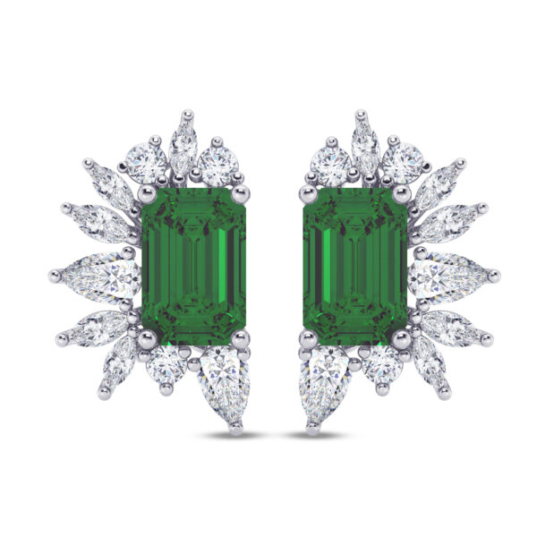 Verde Statement Diamond Earring
