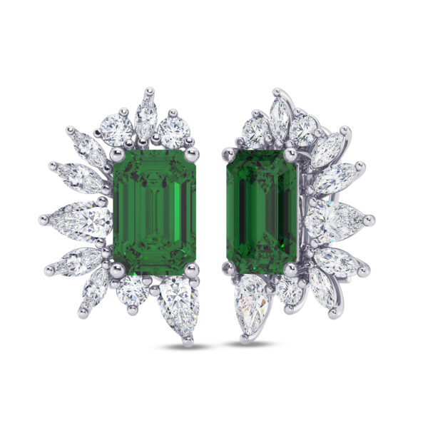 Verde Statement Diamond Earring