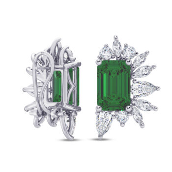 Verde Statement Diamond Earring