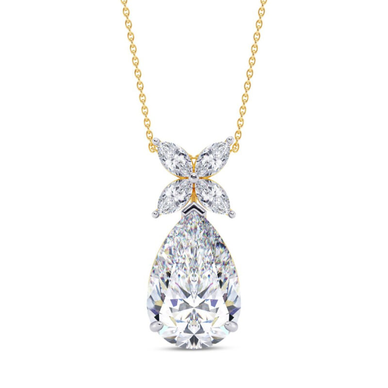 Fleur Classic Pear Pendant