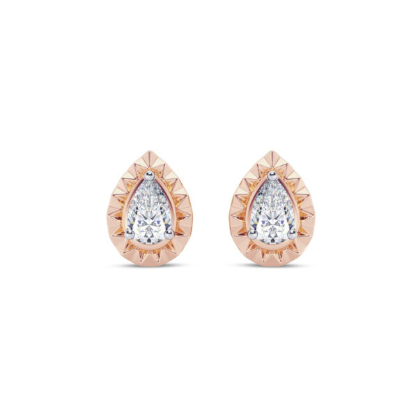 Lucent Pear Diamond Earring
