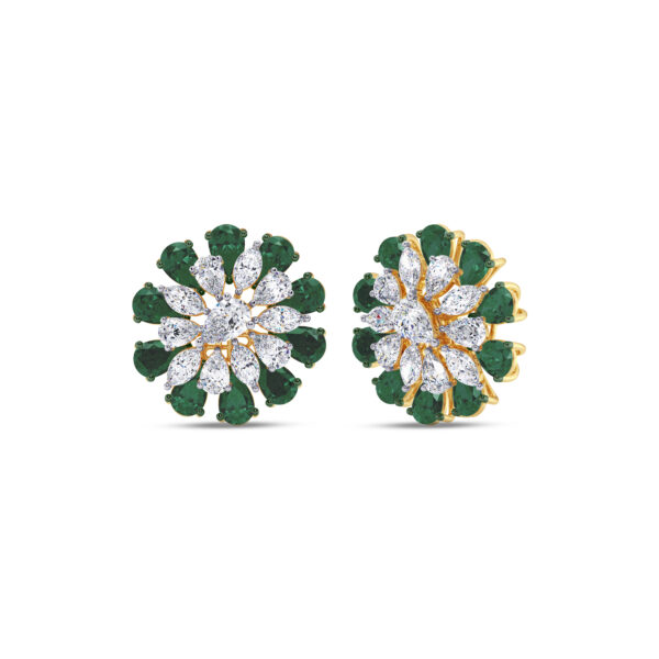 Floral Verde Earrings
