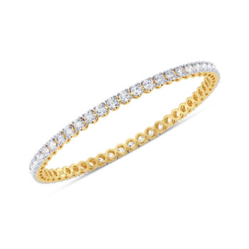 0.15 cts each Subtle Allure Bangle