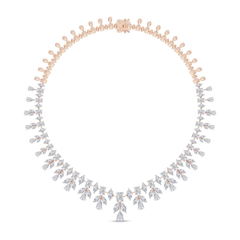 Gleaming Extravaganza Diamond Necklace