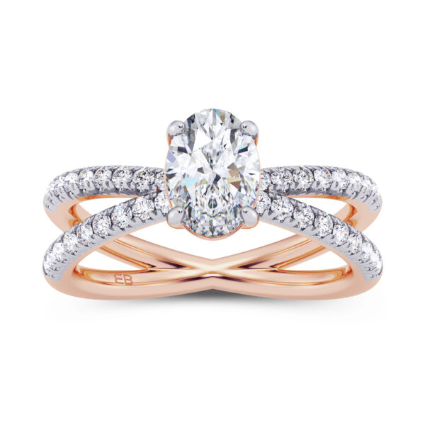 Oval Monarch Engagement Ring