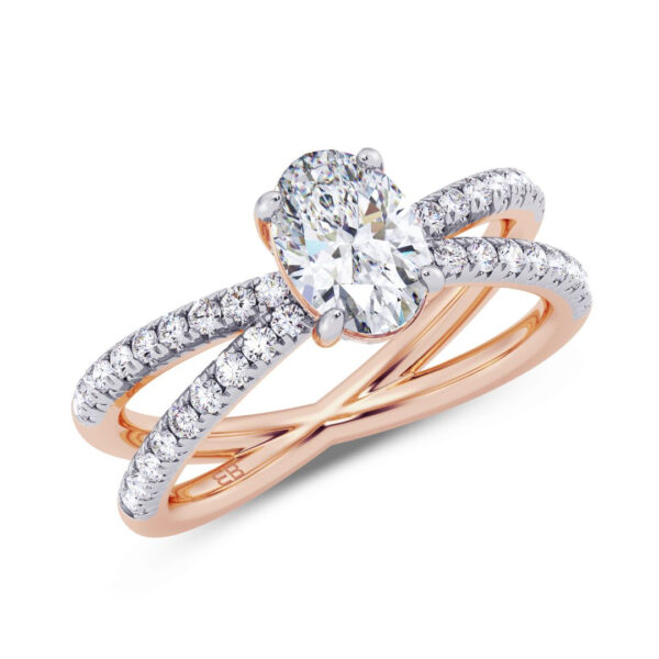 Oval Monarch Engagement Ring
