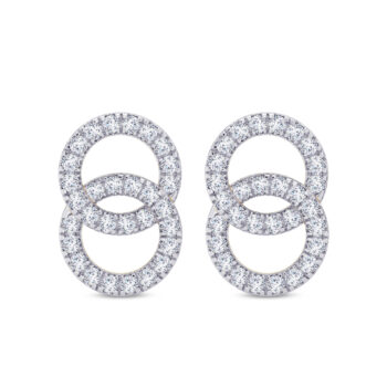 Twin Circlet Earring