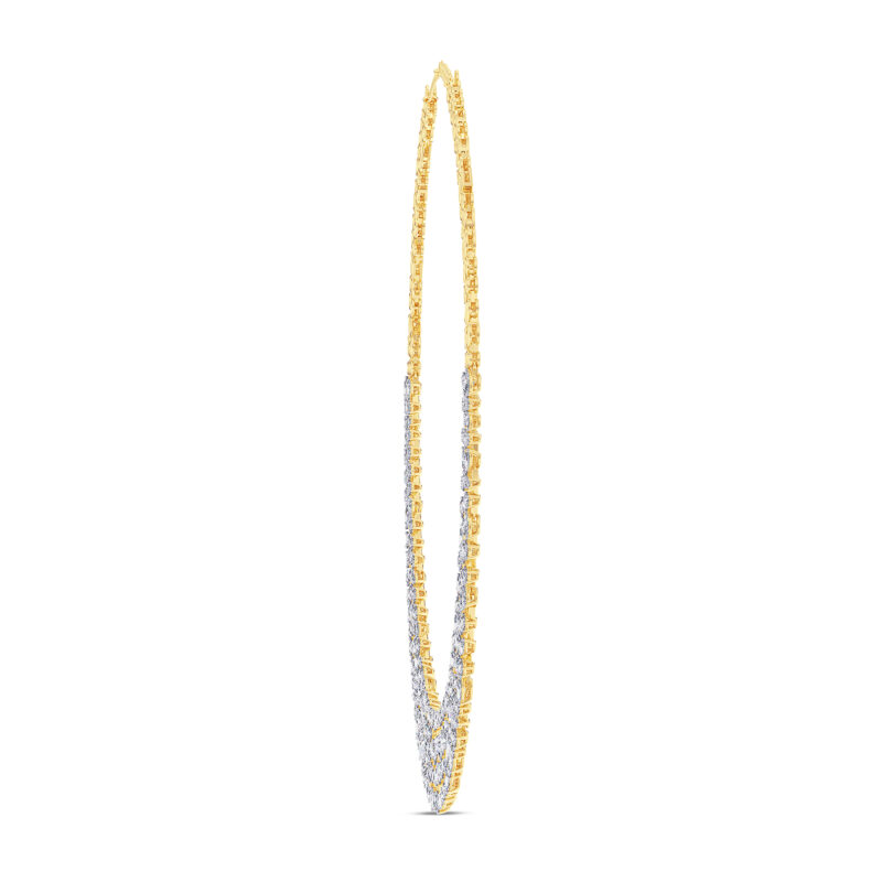 Golden Dew Diamond Necklace