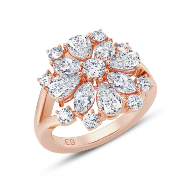 Floral Fantasy Engagement Ring
