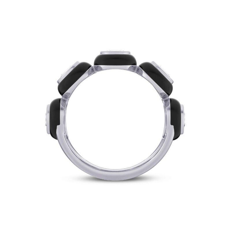 Black Bold Belle Ring