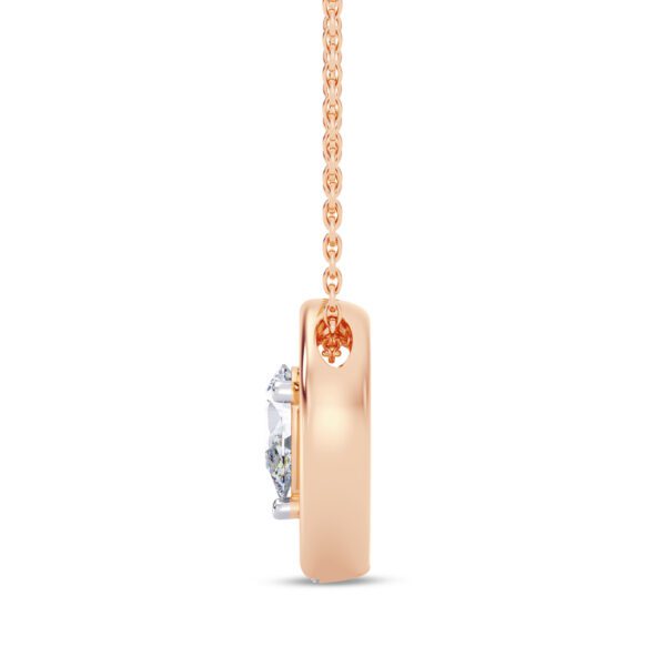 Pear Caress Diamond Pendant