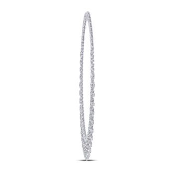 Solar Gleam Diamond Necklace