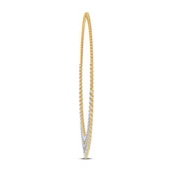 Pretty Plume Diamond Necklace