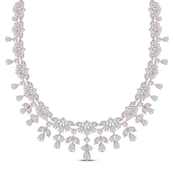 Floral Fantasy Diamond Necklace