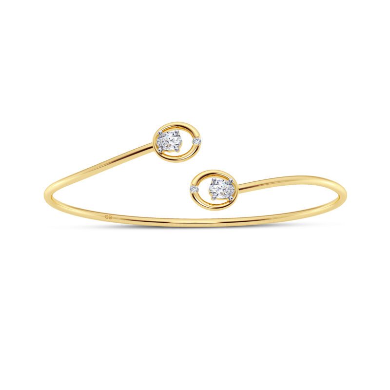 Oval Caress Flexi Bangle