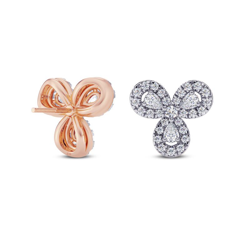 Pear-fect Trifecta Diamond Earring